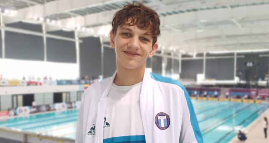 Julián Vincitorio, nuestro nadador olímpico